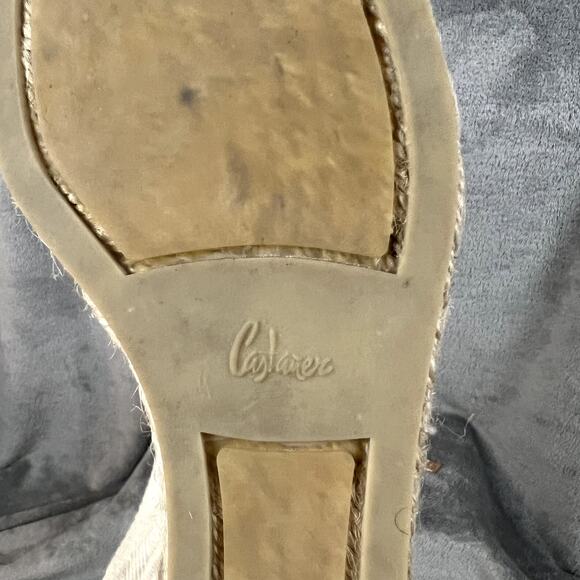 Castaner Carina Wedge Heel Sandals Womens 7 Sand Rope Sole Resort Vacation - Picture 8 of 16